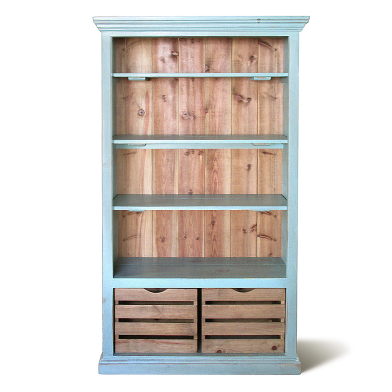 Стеллаж Villum Provence Rack Бирюзовый Стеллаж Villum Provence Rack Бирюзовый в Барнауле | Loft Concept