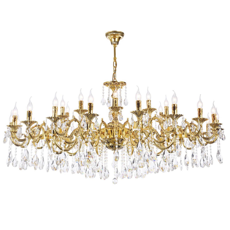 Люстра Stephanie Chandelier 154 Золотой Люстра Stephanie Chandelier 154 Золотой в Барнауле | Loft Concept