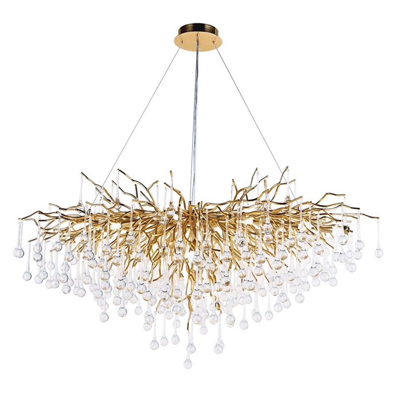 Люстра Большая Eucalyptus Gold Золотой Люстра Большая Eucalyptus Gold Золотой в Барнауле | Loft Concept
