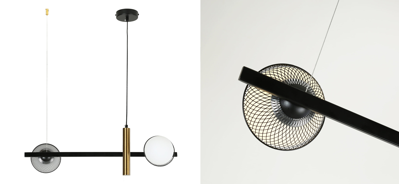 Современная люстра City Lights 2 Лампы - фото