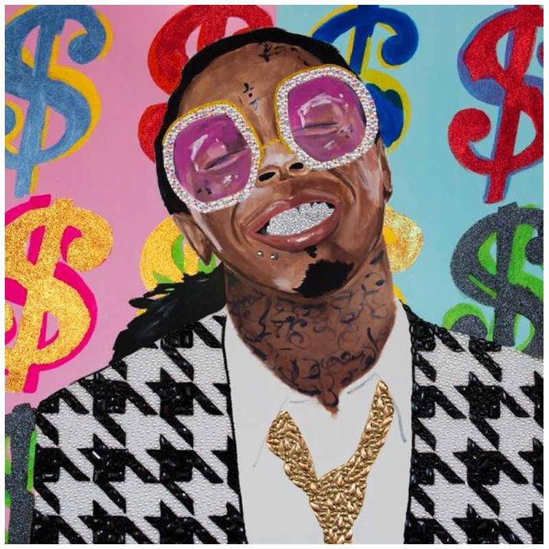 Картина Lil Wayne with Money Background, And Houndstooth Jacket Мульти Картина Lil Wayne with Money Background, And Houndstooth Jacket Мульти в Барнауле | Loft Concept