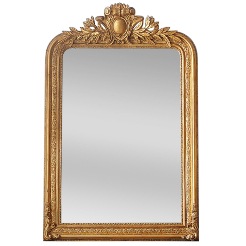 Зеркало Polastron Mirror Gold Винтажное Светлое Золото Зеркало Polastron Mirror Gold Винтажное Светлое Золото в Барнауле | Loft Concept