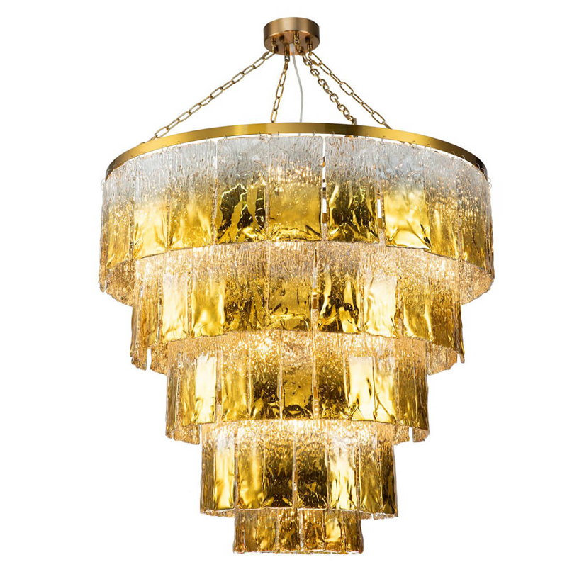 Люстра Golden Ombre Chandelier 100 Золотой Люстра Golden Ombre Chandelier 100 Золотой в Барнауле | Loft Concept