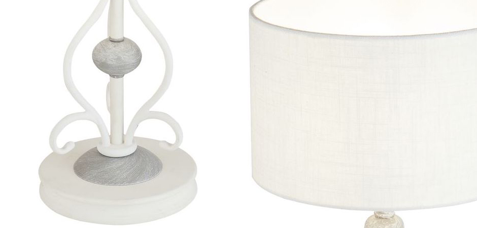 Настольная лампа Mocenigo Table lamp White Настольная лампа Mocenigo Table lamp White - Loft-Concept в Барнауле