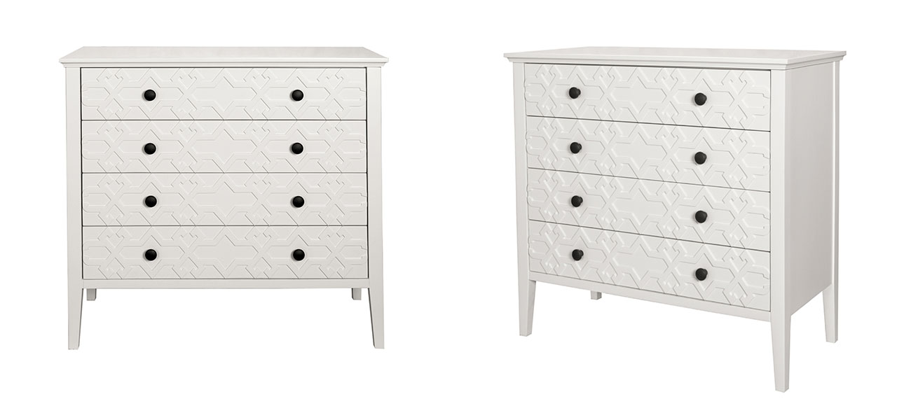 Комод цвет белый Country Style - фото