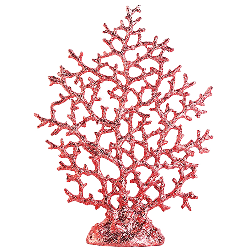 Статуэтка красный коралл Coral Decor Red Красный Статуэтка красный коралл Coral Decor Red Красный в Барнауле | Loft Concept