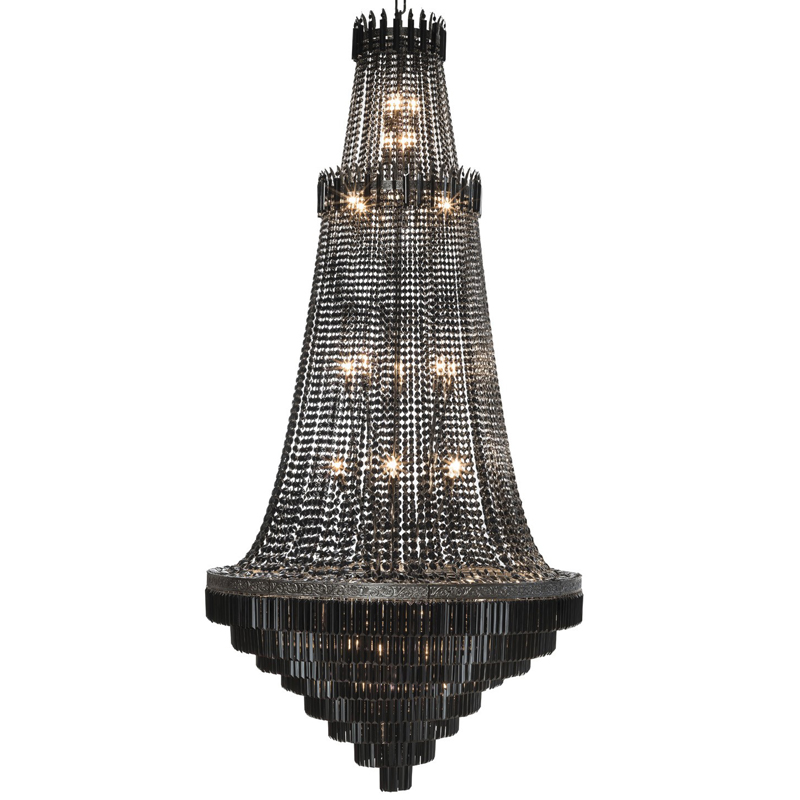 Люстра ABHIKA LAMP EMPIRE BRONZE Черный Темная бронза Люстра ABHIKA LAMP EMPIRE BRONZE Черный Темная бронза в Барнауле | Loft Concept
