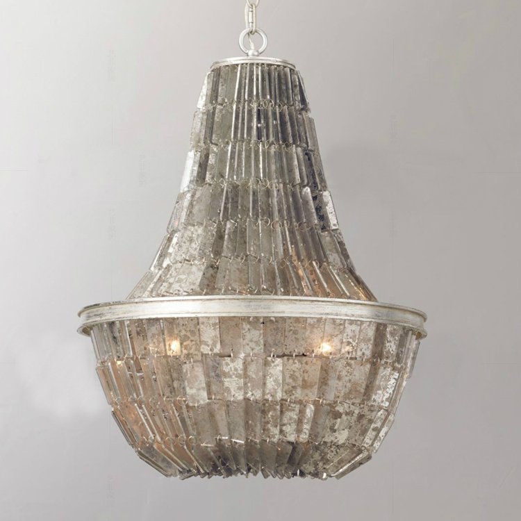 Люстра FANTINE CHANDELIER Tall Серый Люстра FANTINE CHANDELIER Tall Серый в Барнауле | Loft Concept