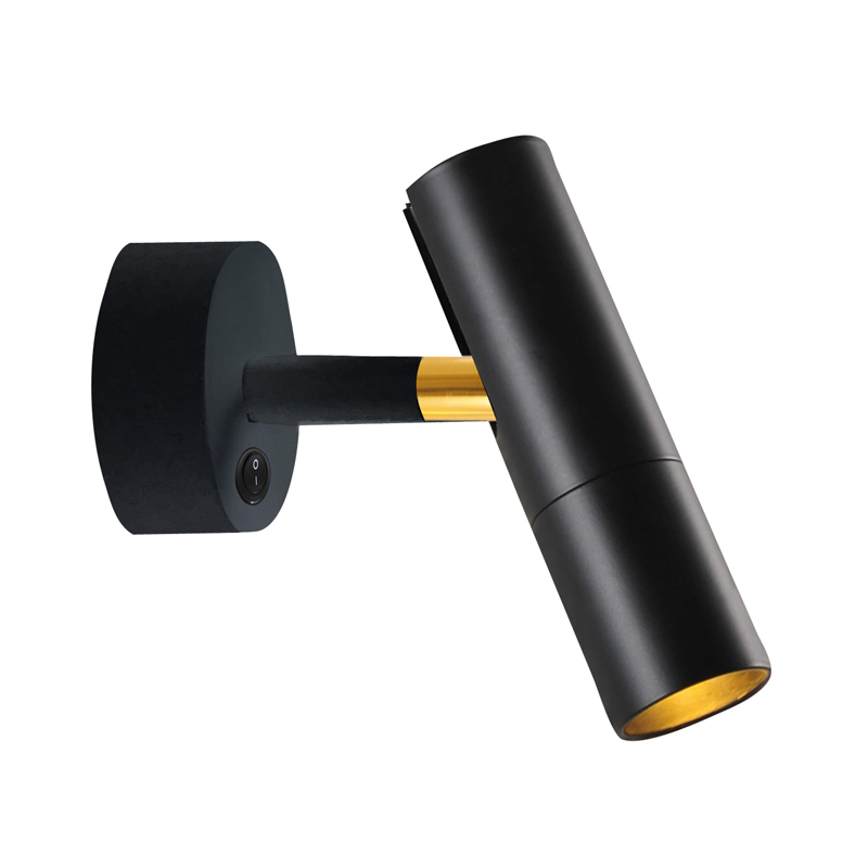 Бра Seraise sconce black Черный Золотой в Барнауле | Loft Concept 