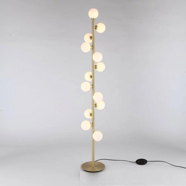 Торшер Bubble Stik Cold floor lamp Латунь Торшер Bubble Stik Cold floor lamp Латунь в Барнауле | Loft Concept