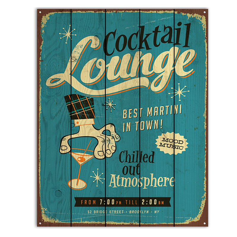 Постер Cocktail Lounge Постер Cocktail Lounge в Барнауле | Loft Concept