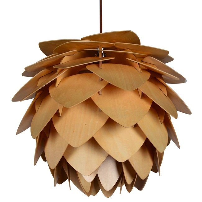 Люстра Pinecone Wooden Conia Береза Люстра Pinecone Wooden Conia Береза в Барнауле | Loft Concept