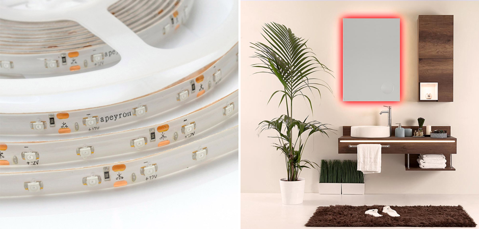 Светодиодная влагозащищенная лента 4,8W/m 60LED/m 3528SMD красный Светодиодная влагозащищенная лента 4,8W/m 60LED/m 3528SMD красный - Loft-Concept в Барнауле