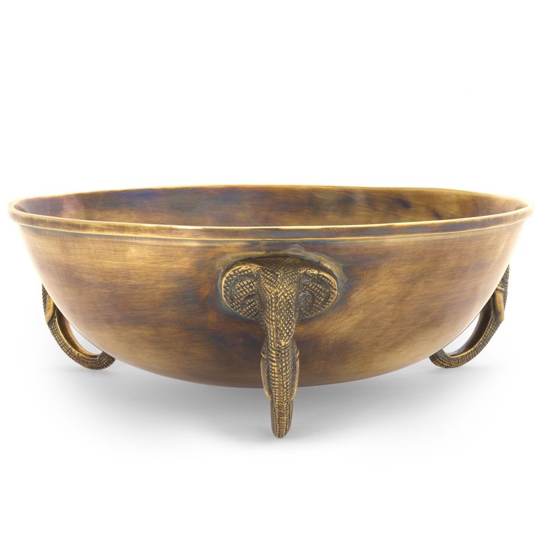 Чаша Eichholtz Bowl Maharaja brass Винтажная латунь Чаша Eichholtz Bowl Maharaja brass Винтажная латунь в Барнауле | Loft Concept