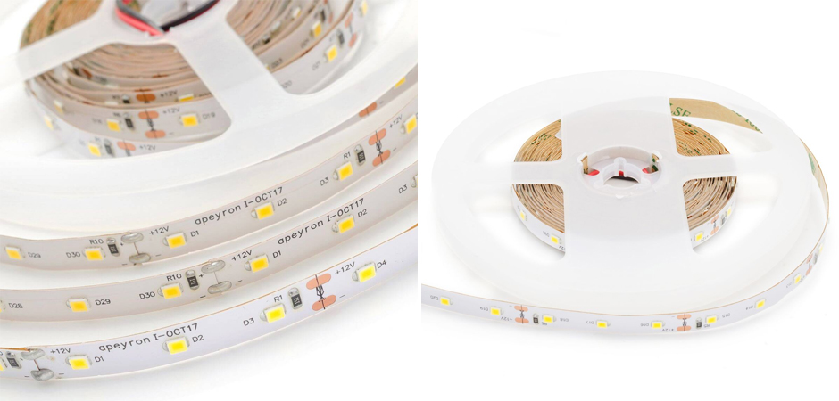 Светодиодная влагозащищенная лента 4,8W/m 60Led/m 3528SMD дневной белый Светодиодная влагозащищенная лента 4,8W/m 60Led/m 3528SMD дневной белый - Loft-Concept в Барнауле