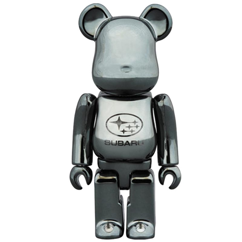 Статуэтка Bearbrick Subaru Темный хром Статуэтка Bearbrick Subaru Темный хром в Барнауле | Loft Concept
