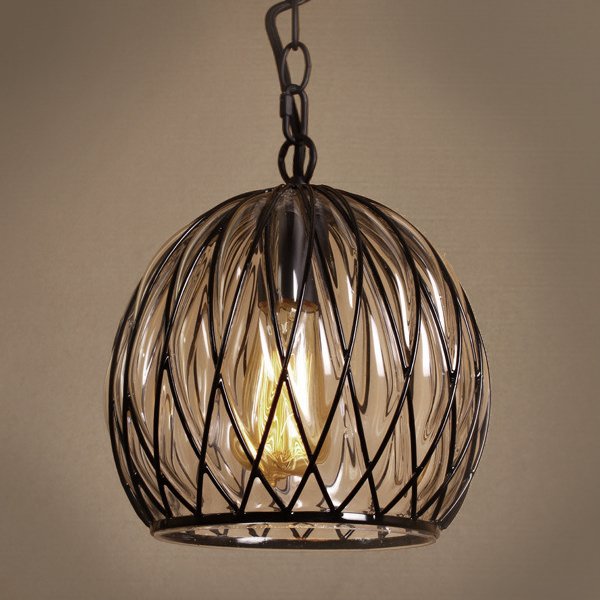 Подвесной светильник Metal Mesh and Glass Pendant I Подвесной светильник Metal Mesh and Glass Pendant I в Барнауле | Loft Concept