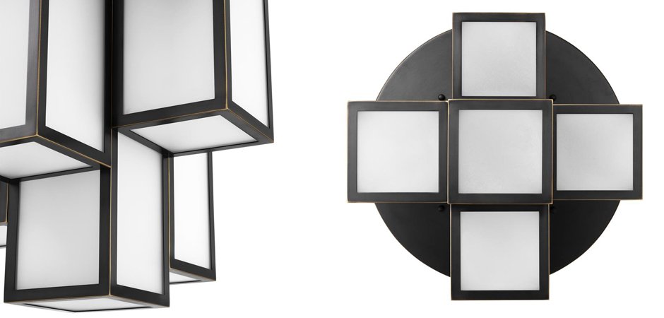 Потолочный светильник Eichholtz Ceiling Lamp Axel Bronze Потолочный светильник Eichholtz Ceiling Lamp Axel Bronze - Loft-Concept в Барнауле
