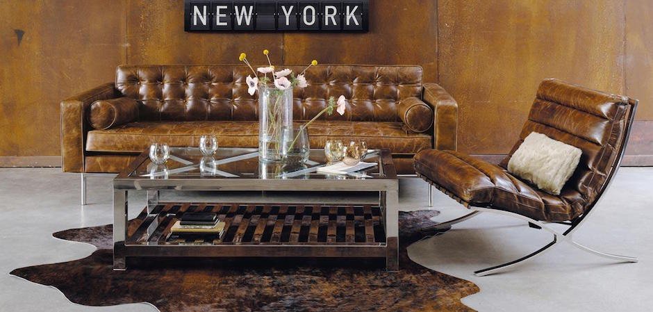 Журнальный стол Brilliant Glass X-X Table - Loft-Concept в Барнауле