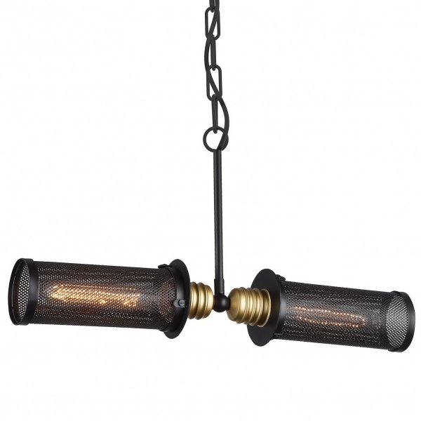 Люстра Nightwatch Pendant Double Черный в Барнауле | Loft Concept 