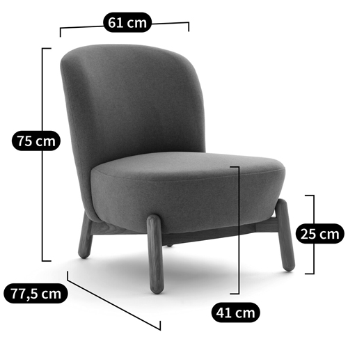 Кресло на деревянных ножках Olguin Pink Chair Кресло на деревянных ножках Olguin Pink Chair в Барнауле