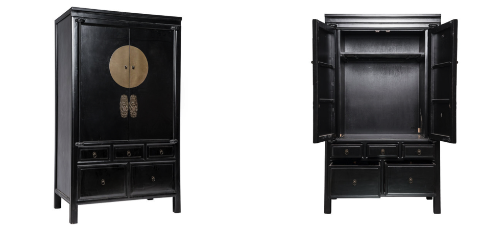 Шкаф Chinese Papa Big Black - Loft-Concept в Барнауле