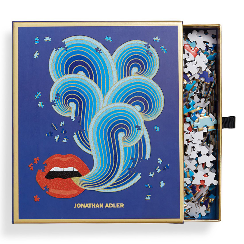Пазлы LIPS SHAPED PUZZLE Jonathan Adler Мульти Темно-синий Пазлы LIPS SHAPED PUZZLE Jonathan Adler Мульти Темно-синий в Барнауле | Loft Concept