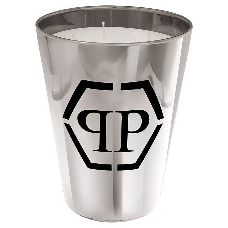 Свеча Philipp Plein Candle Empire Platinum L Серебряный Черный Белый Свеча Philipp Plein Candle Empire Platinum L Серебряный Черный Белый в Барнауле | Loft Concept