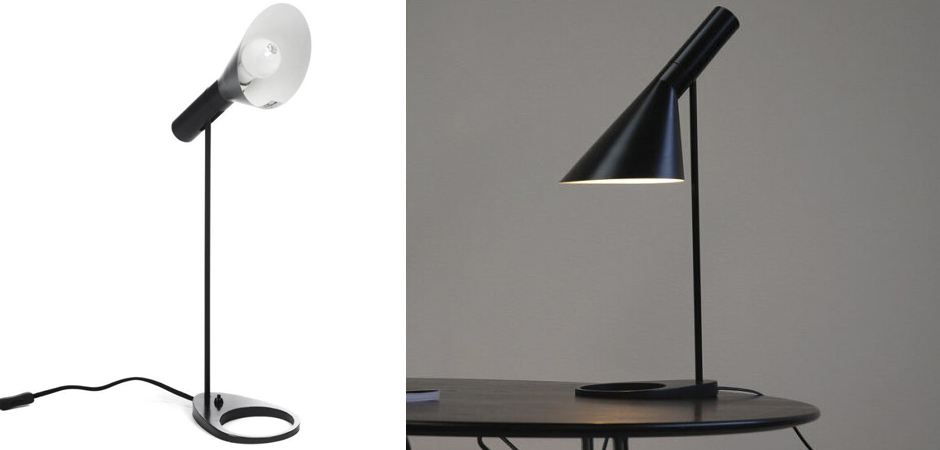 Настольная лампа AJ Table Black Настольная лампа AJ Table Black - Loft-Concept в Барнауле