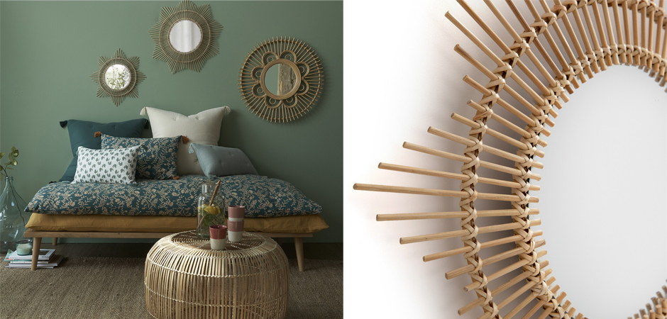 Зеркало Mirror Bamboo D45 Зеркало Mirror Bamboo D45 - Loft-Concept в Барнауле