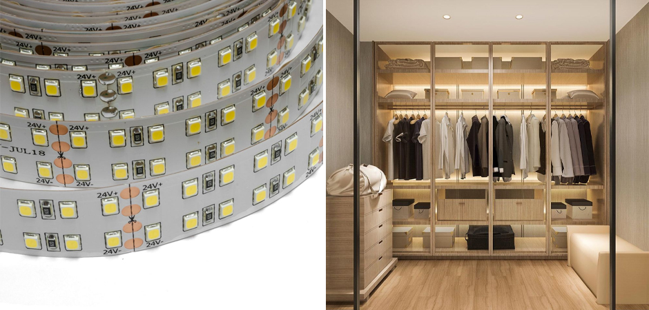 Светодиодная лента 38W/m 240Led/m 2835SMD теплый белый Светодиодная лента 38W/m 240Led/m 2835SMD теплый белый - Loft-Concept в Барнауле
