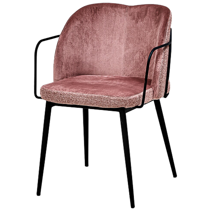 Стул Raymond Stool pink Дымчатая Роза Черный Стул Raymond Stool pink Дымчатая Роза Черный в Барнауле | Loft Concept