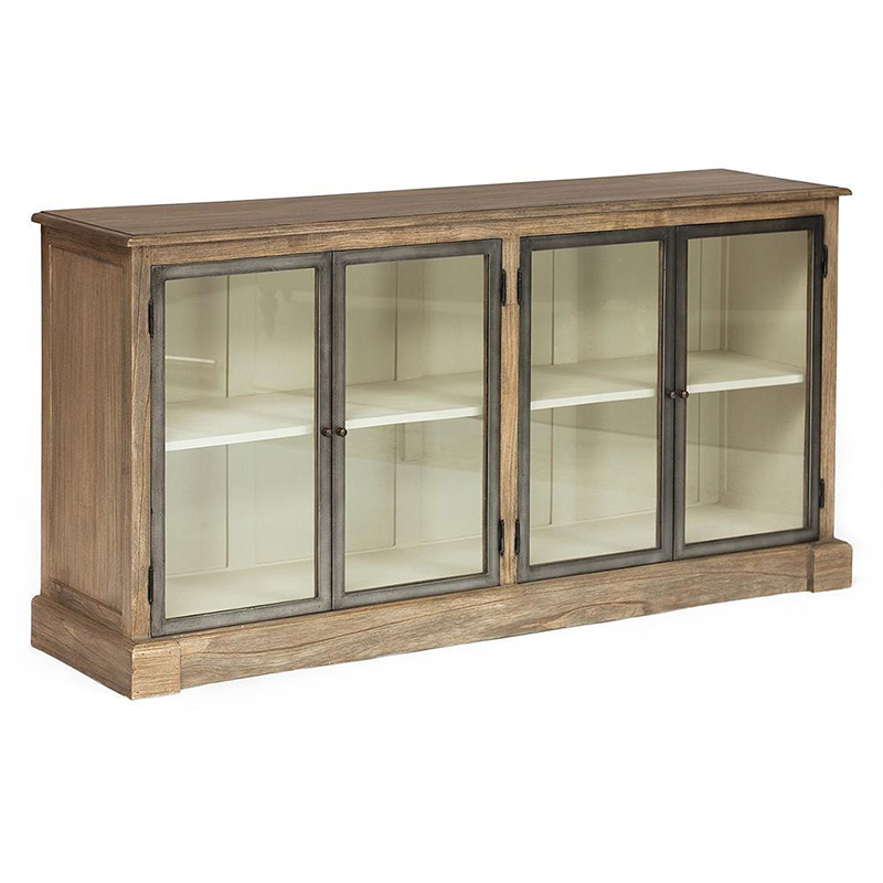 Комод Provence Jacob Chest of Drawers glass doors Древесина Комод Provence Jacob Chest of Drawers glass doors Древесина в Барнауле | Loft Concept