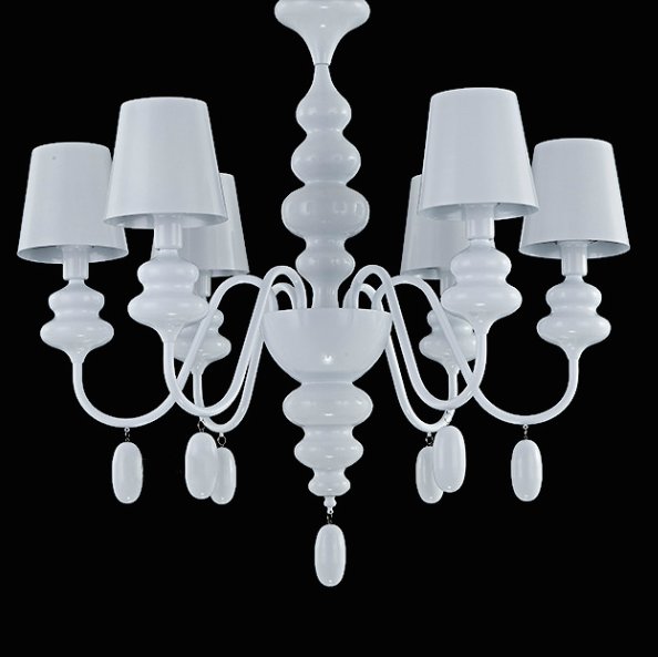 Люстра Masiero Eva Chandelier 6 Белый Люстра Masiero Eva Chandelier 6 Белый в Барнауле | Loft Concept