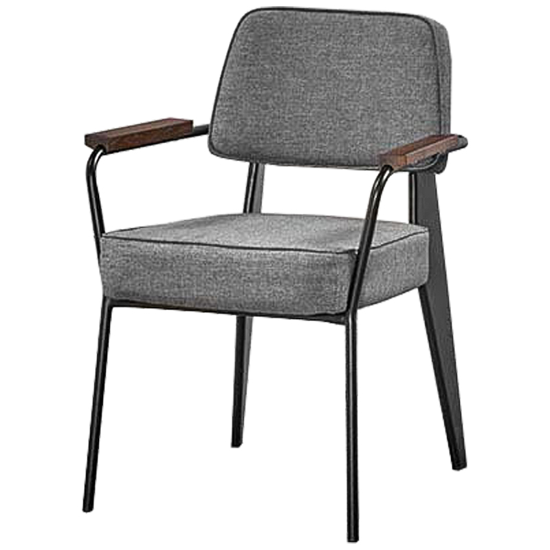 Стул Osgar Stool grey Серый Черный Коричневый Стул Osgar Stool grey Серый Черный Коричневый в Барнауле | Loft Concept