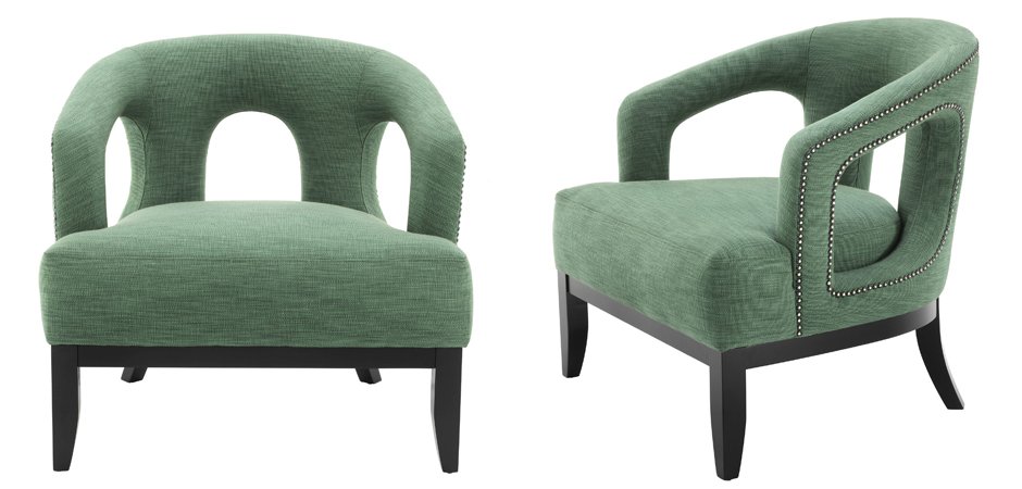 Кресло Eichholtz Chair Adam Green Кресло Eichholtz Chair Adam Green - Loft-Concept в Барнауле