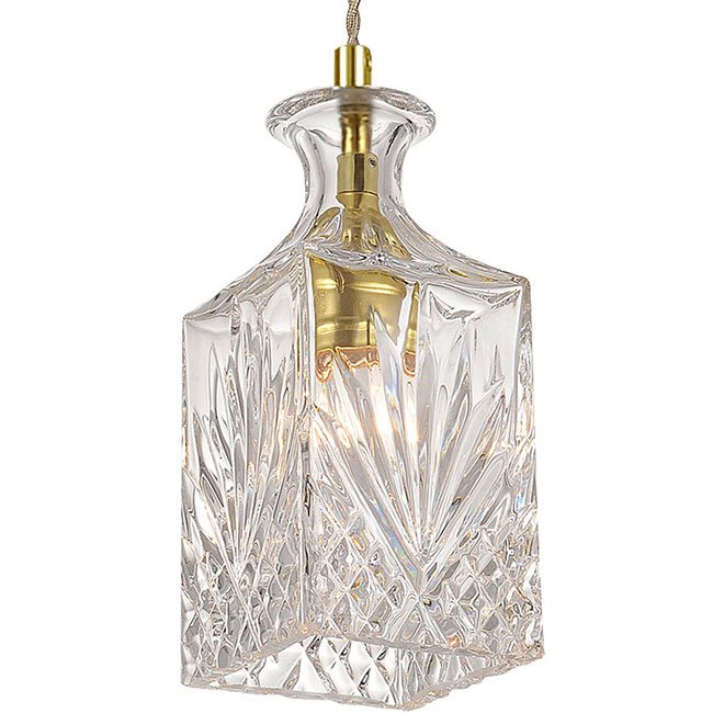 Подвесной светильник lee broom DECANTERLIGHT pendant I Золотой Прозрачное Стекло Подвесной светильник lee broom DECANTERLIGHT pendant I Золотой Прозрачное Стекло в Барнауле | Loft Concept
