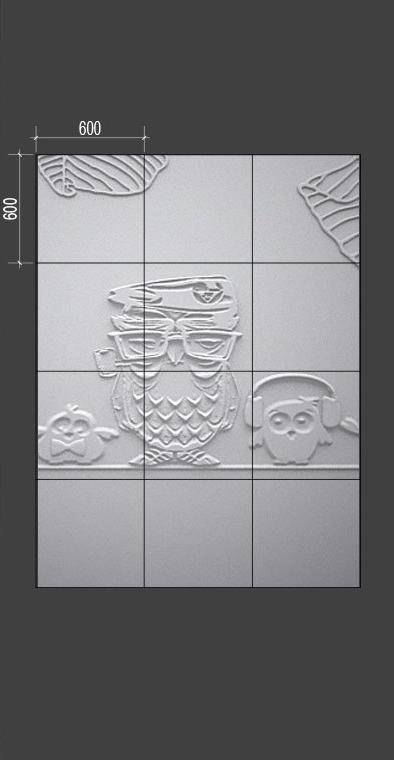 Барельеф OWLS Барельеф OWLS в Барнауле