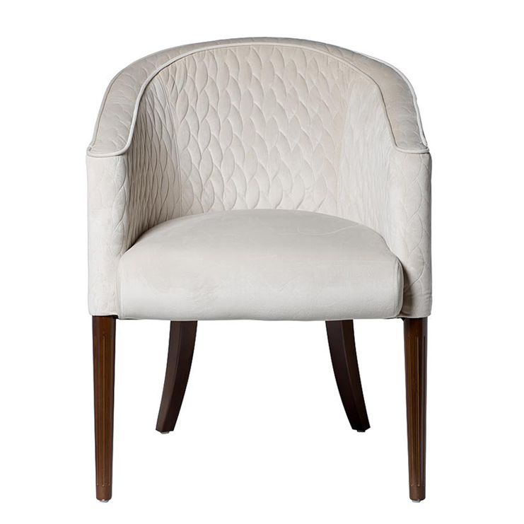 Кресло Valensia Armchair Белый Коричневый Кресло Valensia Armchair Белый Коричневый в Барнауле | Loft Concept