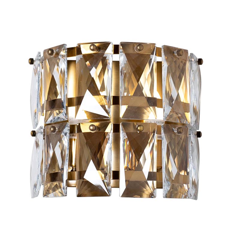 Бра Tiers Crystal Light brass 2 Латунь Бра Tiers Crystal Light brass 2 Латунь в Барнауле | Loft Concept