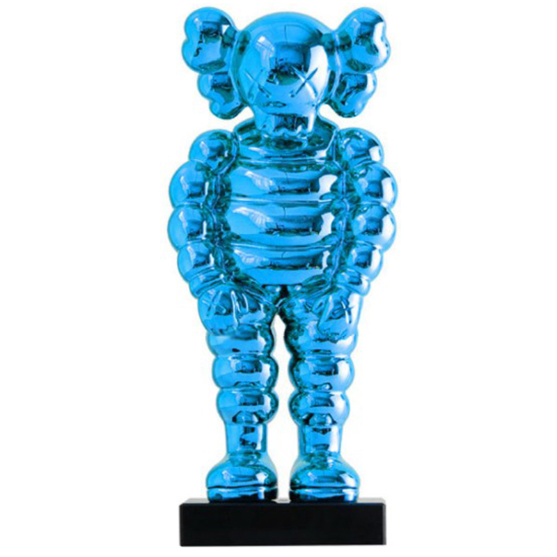Статуэтка KAWS Bowed Down Blue on stand Синий Статуэтка KAWS Bowed Down Blue on stand Синий в Барнауле | Loft Concept