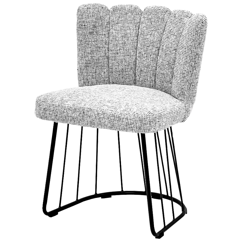 Стул Noah Chair Черный Светло-серый Стул Noah Chair Черный Светло-серый в Барнауле | Loft Concept