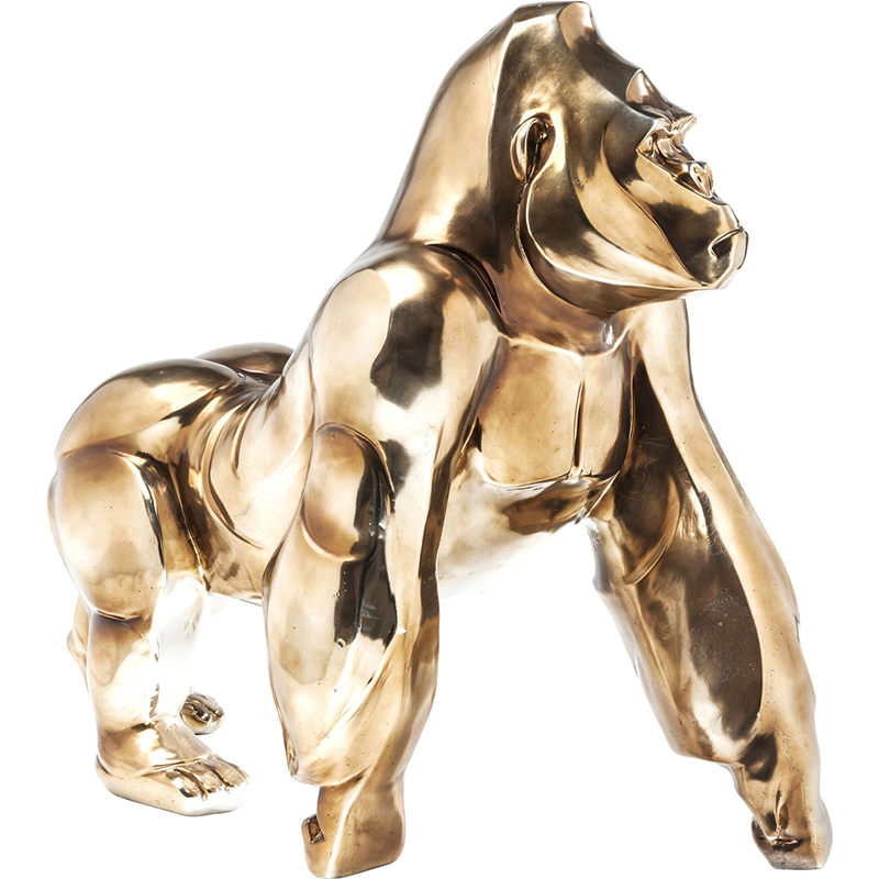 Статуэтка Golden Gorilla Золотой Статуэтка Golden Gorilla Золотой в Барнауле | Loft Concept