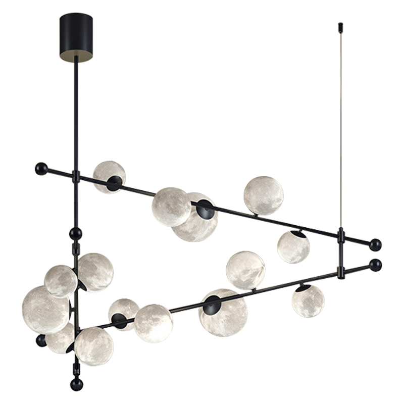 Светильник Tech Lighting Modern Rail Geometric Linear Suspension 15 Black Черный Белый Светильник Tech Lighting Modern Rail Geometric Linear Suspension 15 Black Черный Белый в Барнауле | Loft Concept