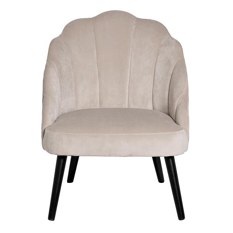 Кресло FolioFlower Armchair beige Бежевый Черный Кресло FolioFlower Armchair beige Бежевый Черный в Барнауле | Loft Concept