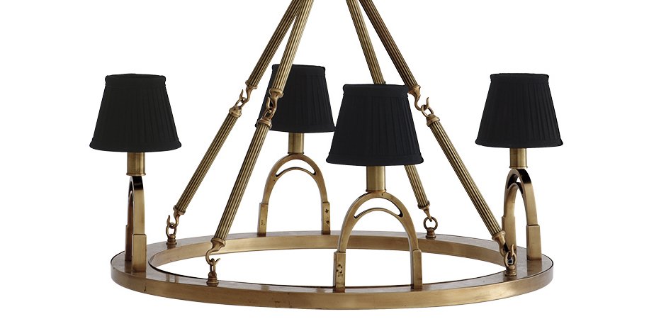 Люстра Eichholtz Chandelier Jigger Brass - Loft-Concept в Барнауле