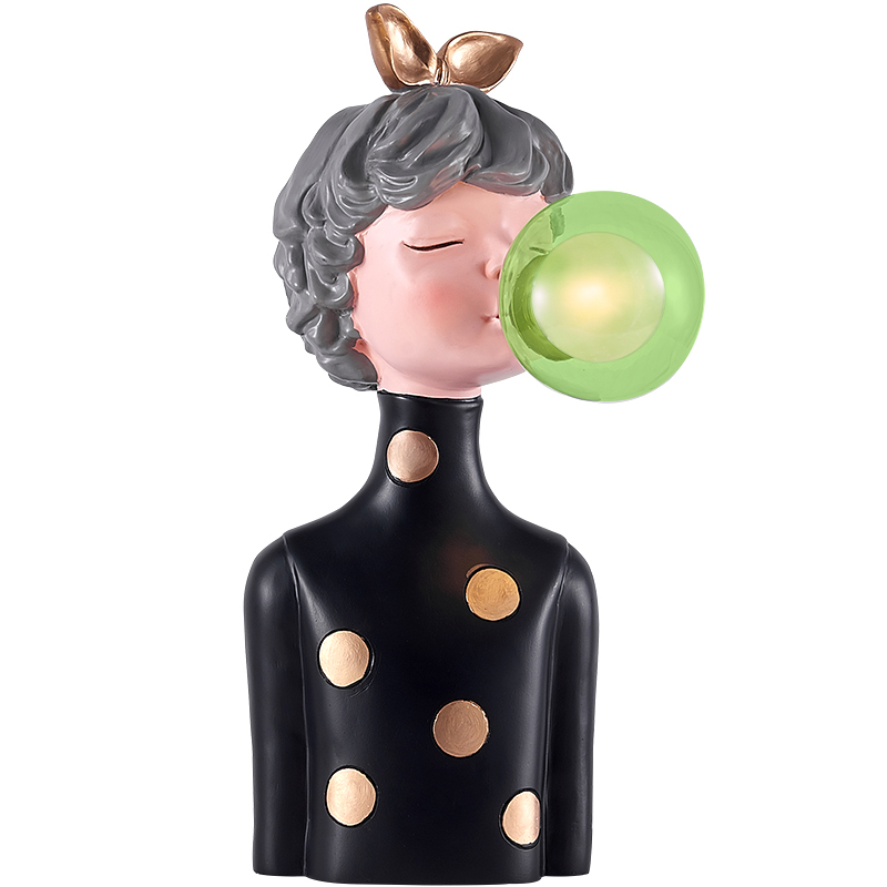 Настольная лампа Bubble Gum Table Lamp green Мульти Настольная лампа Bubble Gum Table Lamp green Мульти в Барнауле | Loft Concept