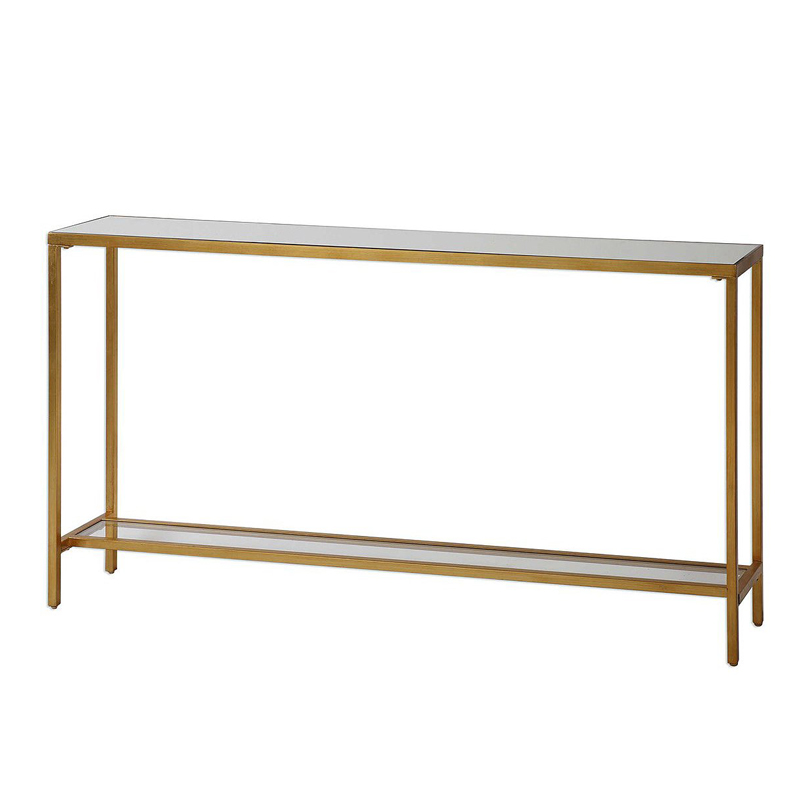 Консоль Konogan Console Золотой Консоль Konogan Console Золотой в Барнауле | Loft Concept