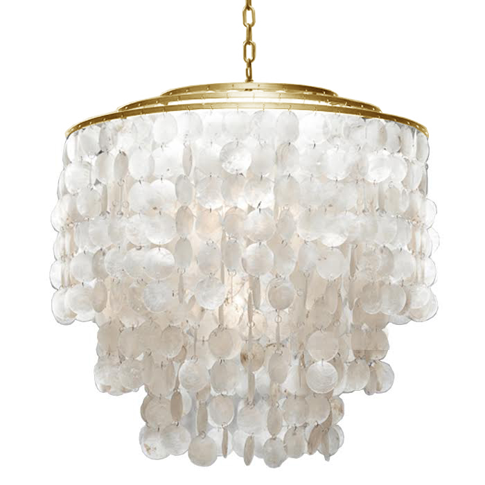 Люстра SHELL Chandelier 65 Золото Белый Золотой Люстра SHELL Chandelier 65 Золото Белый Золотой в Барнауле | Loft Concept