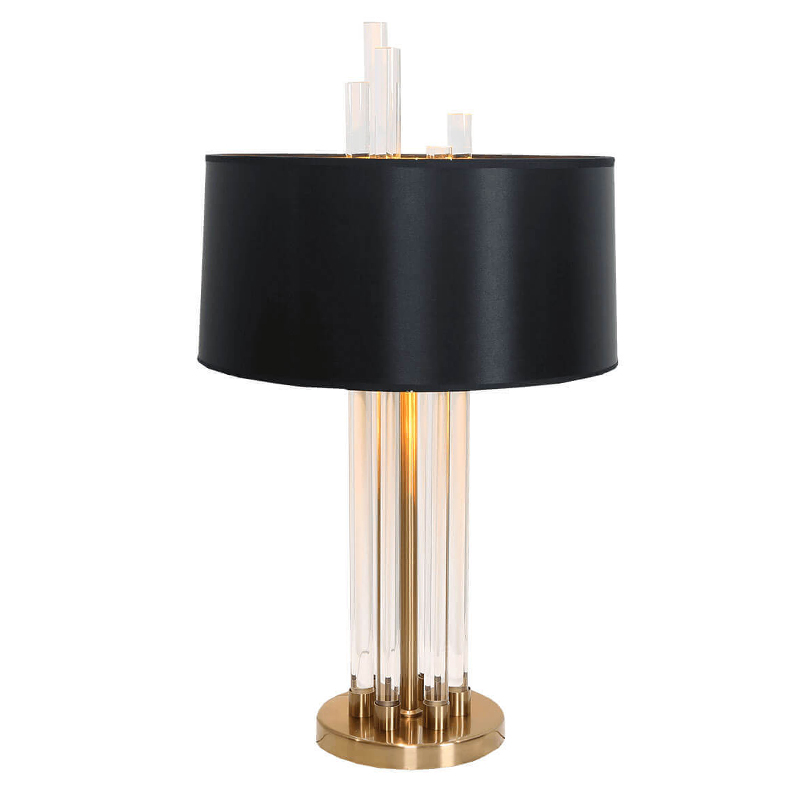 Настольная лампа Hannes Table Lamp Черный Золотой Настольная лампа Hannes Table Lamp Черный Золотой в Барнауле | Loft Concept